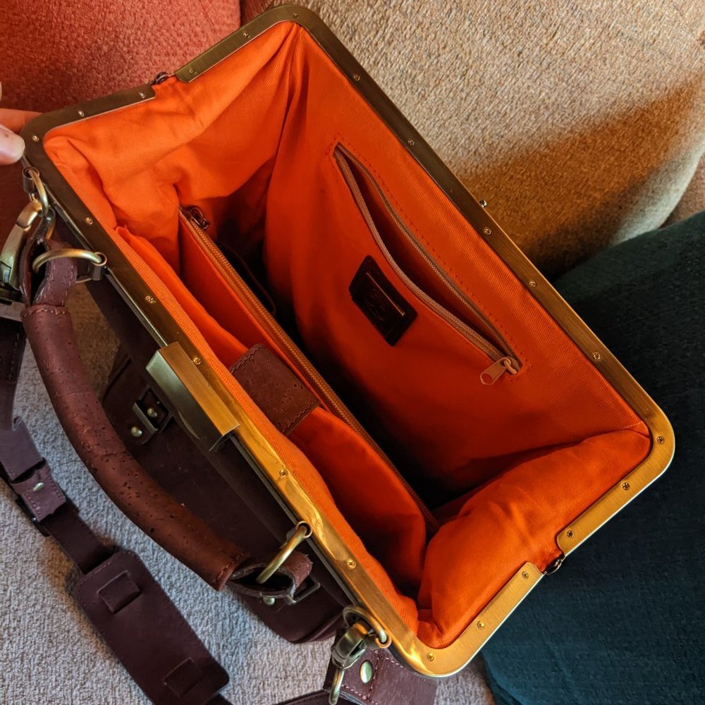 Laflore, Bobobark convertible backpack purse, Cognac